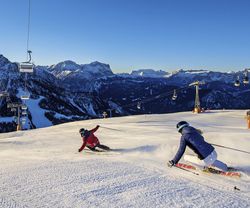 Skifahren-ausblick
